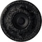 Ekena Millwork Granada Ceiling Medallion (Fits Canopies up to 7 1/8"), Hand-Painted Steel Gray, 19"OD x 1 1/2"P CM19GASGS - alternate 1